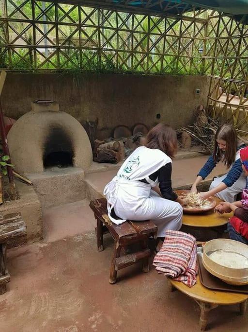 Hotel Familiale Les Grotte Ajt Bin Haddu Zewnętrze zdjęcie