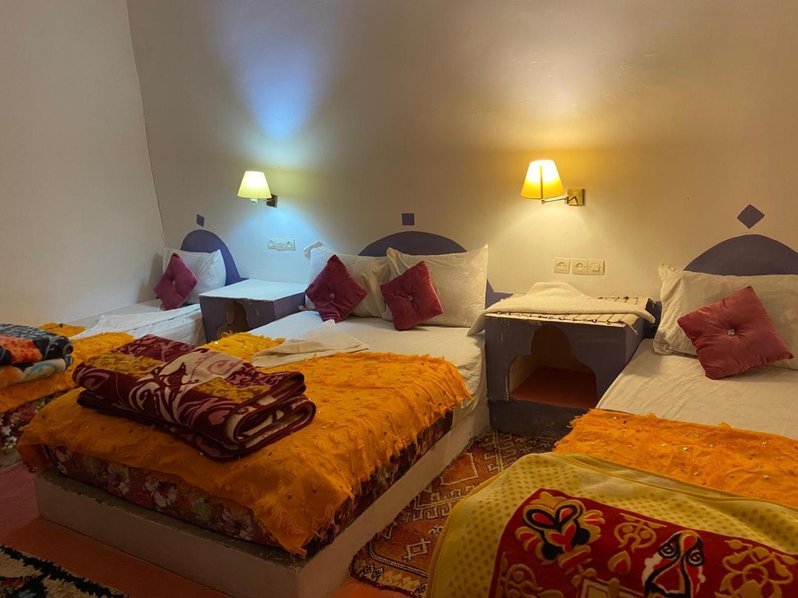 Hotel Familiale Les Grotte Ajt Bin Haddu Zewnętrze zdjęcie